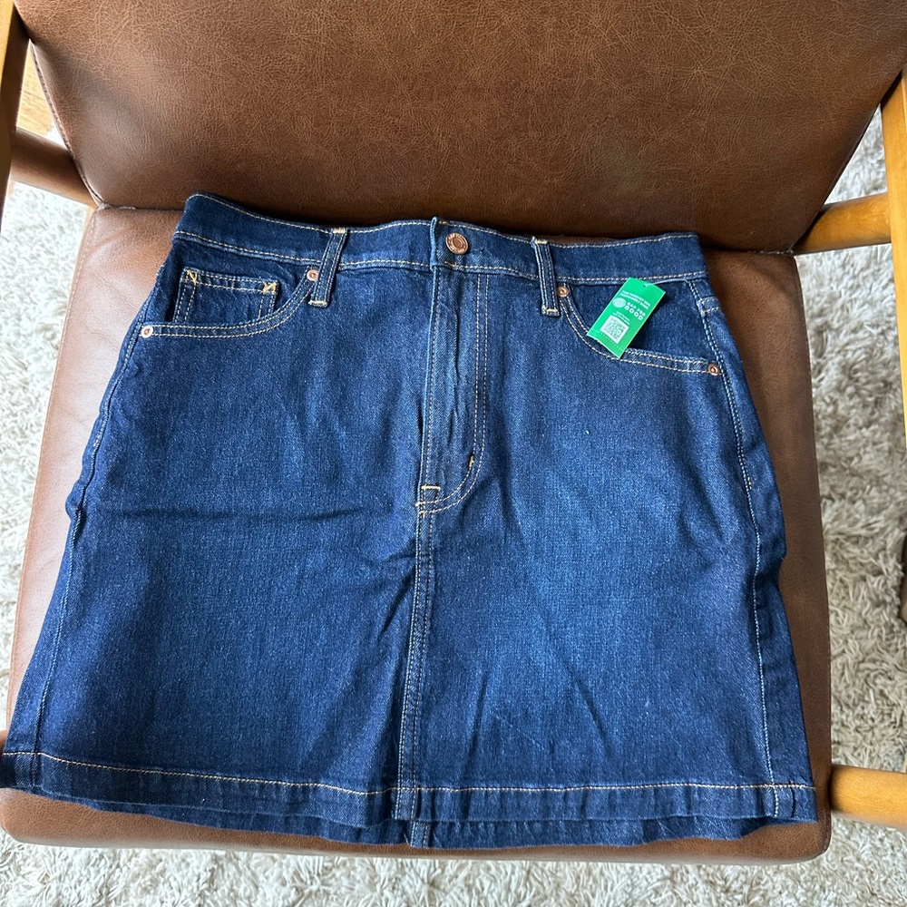 Jcrew Denim Skirt